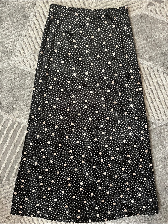 Dresses & Skirts - Celestial Patterned Velvet Maxi Skirt - Size S Whimsygoth Witch Boho